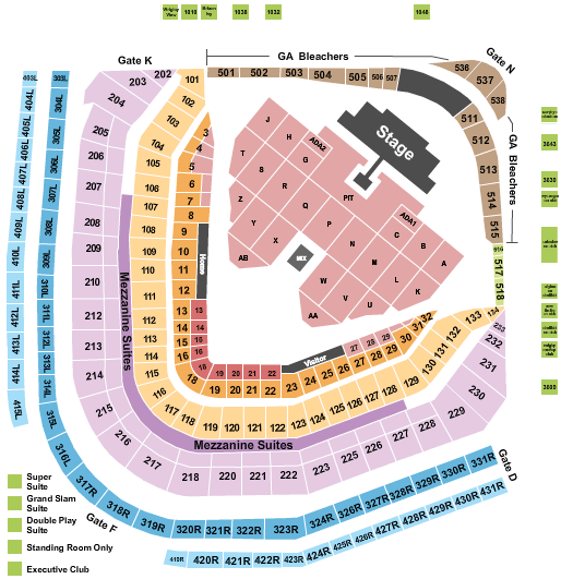 Green Day Wrigley Field Tickets August 13th, 2024